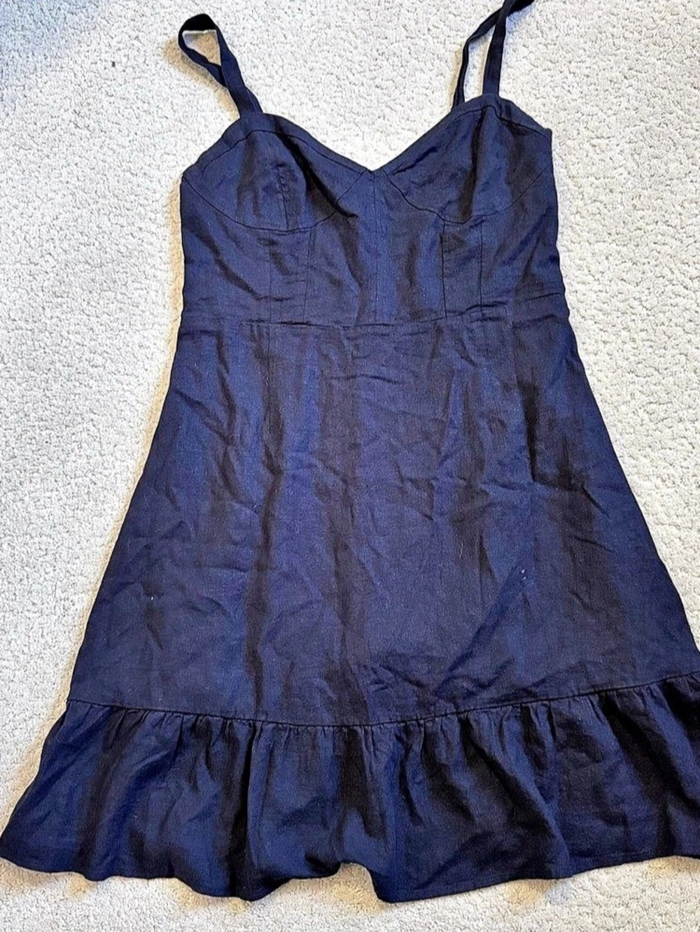 NWT Velvet Heart Amery Dress Black Sleeveless Medium